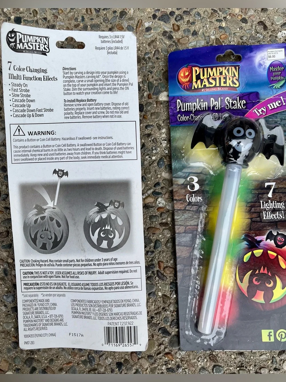10 Piece Glow Sticks Set- Multicolored for Halloween, Carnival, Parties NIB